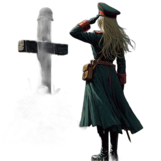 sword, weapon, staff, jacket, concept art, pixel art, fantasy art, comic book art transparent PNG cut-out