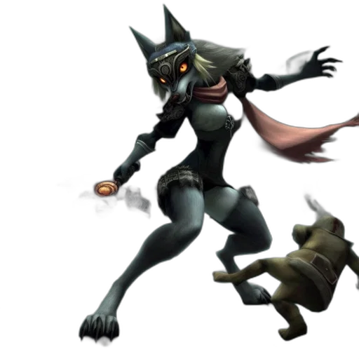 creature, animal, staff, mask, concept art, 3d render, fantasy art, pixel art transparent PNG cut-out
