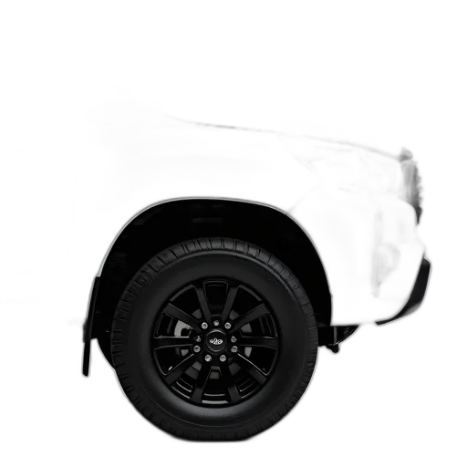 car, jacket, umbrella, shoes, concept art, 3d render, photorealistic, monochrome transparent PNG cut-out