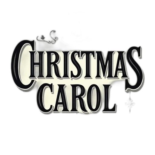 stylized, illustration, christmas, carol, top, hat, snowflake, design transparent PNG cut-out