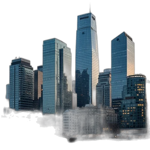 building, photorealistic, 3d render, concept art transparent PNG cut-out