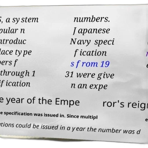 japanese, navy, specification, 1931, displayed, number, prominently, featured transparent PNG cut-out