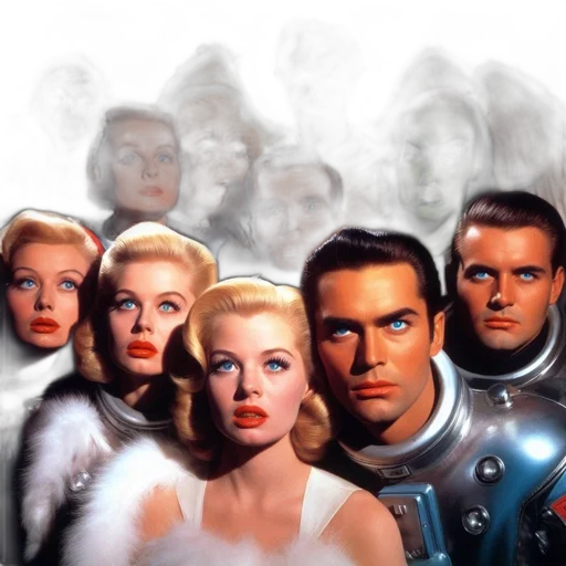 robot, comic book art, concept art, photorealistic, outer space, underwater, fire, fog transparent PNG cut-out