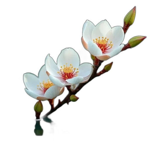 flower, staff, crown, jewelry, 3d render, photorealistic, concept art, oil painting transparent PNG cut-out