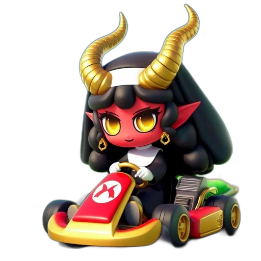 car, weapon, concept art, 3d render, fantasy art, vibrant, whimsical, character transparent PNG cut-out