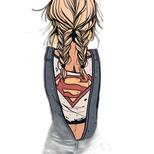 hair, jacket, mask, face, comic book art, cartoon, concept art, anime transparent PNG cut-out