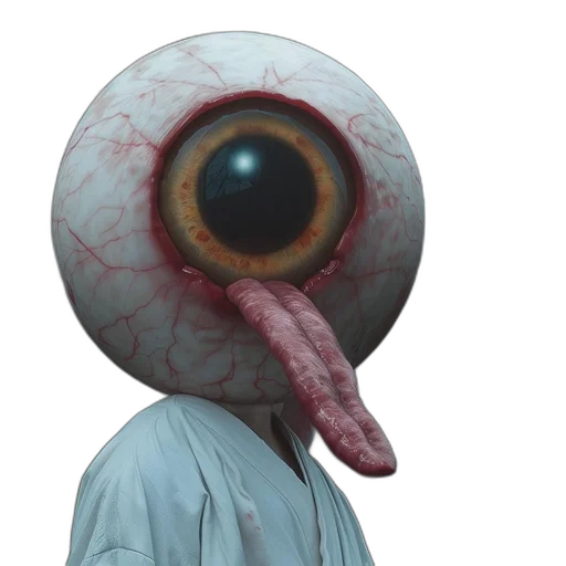 mask, creature, face, robot, 3d render, concept art, photorealistic, cyberpunk transparent PNG cut-out