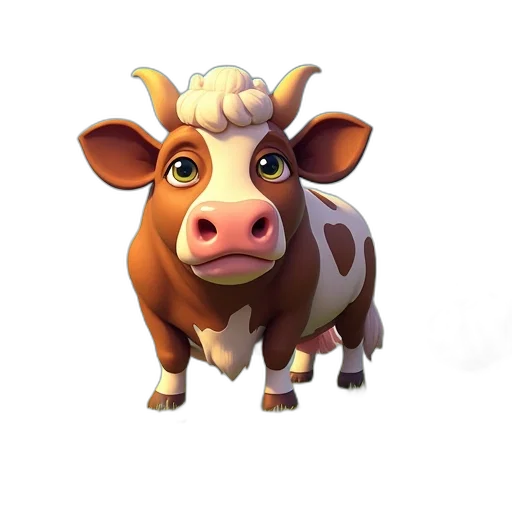 animal, face, food, creature, 3d render, concept art, photorealistic, pixel art transparent PNG cut-out