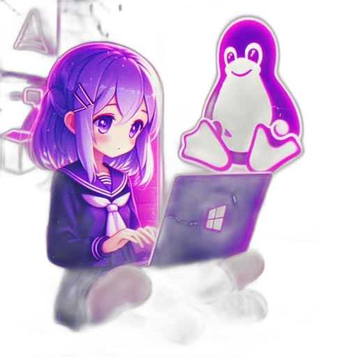 robot, creature, jacket, staff, pixel art, anime, vaporwave, concept art transparent PNG cut-out