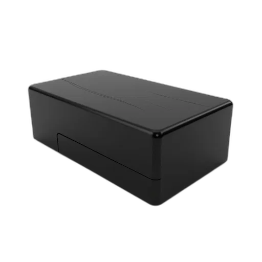 furniture, crown, jewelry, 3d render, black, rectangular, wooden, object transparent PNG cut-out