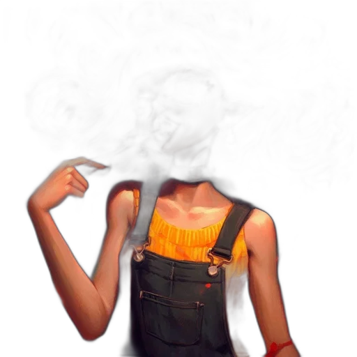 weapon, jacket, face, mask, concept art, 3d render, photorealistic, pixel art transparent PNG cut-out