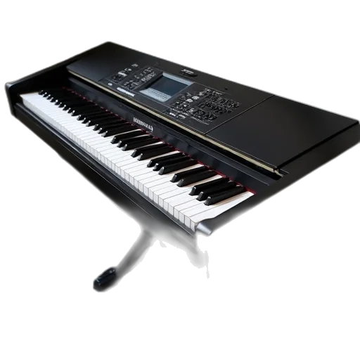 yamaha, keyboard, piano, weighted transparent PNG cut-out