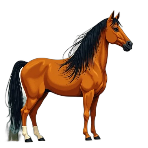 animal, hair, creature, 3d render, concept art, photorealistic, fantasy art, cover transparent PNG cut-out