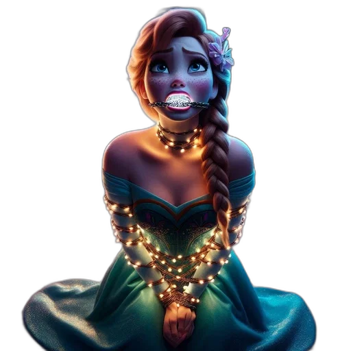 jewelry, crown, dress, face, concept art, fantasy art, 3d render, pixel art transparent PNG cut-out