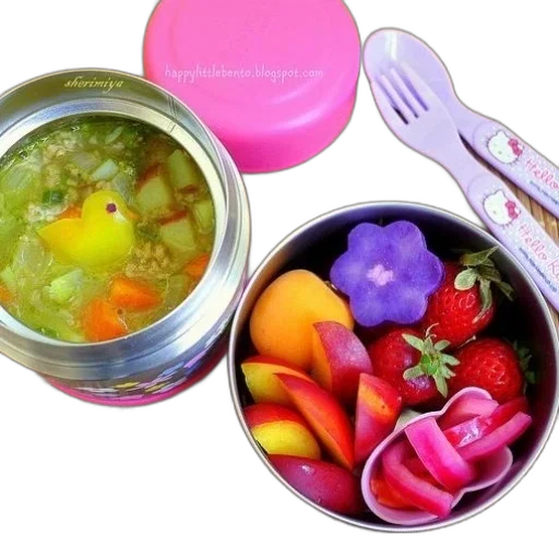 food, neon, colorful, pastel, bento, box, yellow, rubber transparent PNG cut-out