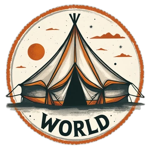 staff, concept art, fantasy art, world, inspired, tents, logo, words transparent PNG cut-out