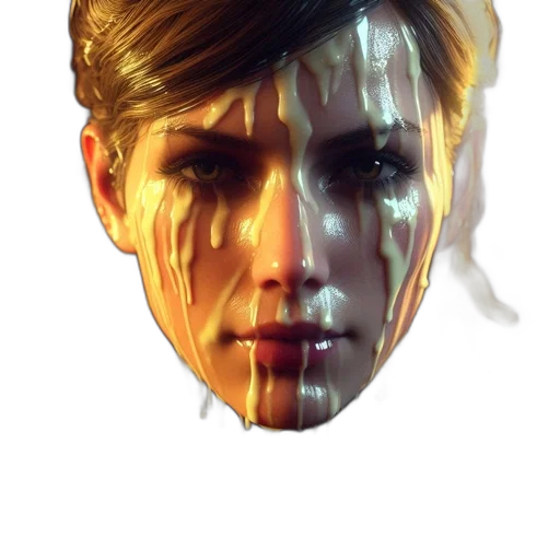mask, face, staff, weapon, photorealistic, concept art, cyberpunk, fantasy art transparent PNG cut-out