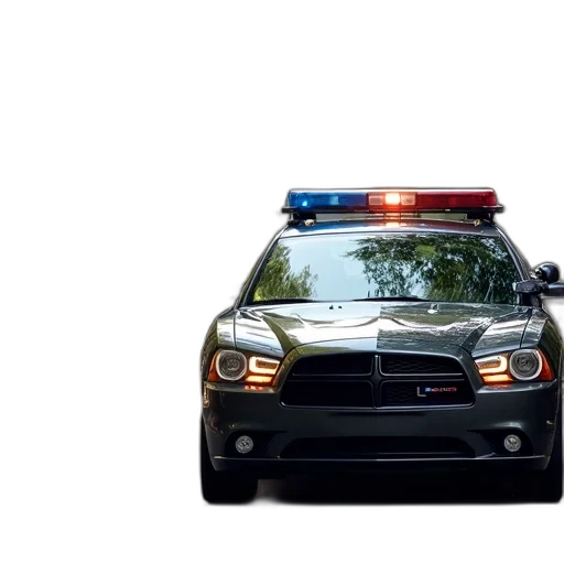 car, weapon, staff, face, concept art, 3d render, photorealistic, police transparent PNG cut-out