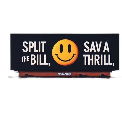 jacket, large, billboard, message, split, bill, sava, thrill transparent PNG cut-out
