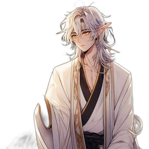 staff, pixel art, fantasy art, concept art, anime, monochrome, pastel, golden transparent PNG cut-out
