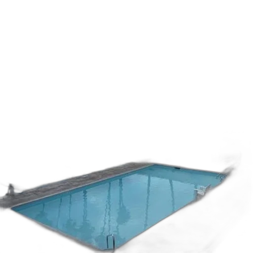 furniture, 3d render, photorealistic, concept art, underwater, blue, serene, outdoor transparent PNG cut-out