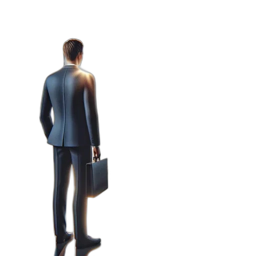 staff, jacket, robot, dress, 3d render, concept art, photorealistic, office transparent PNG cut-out