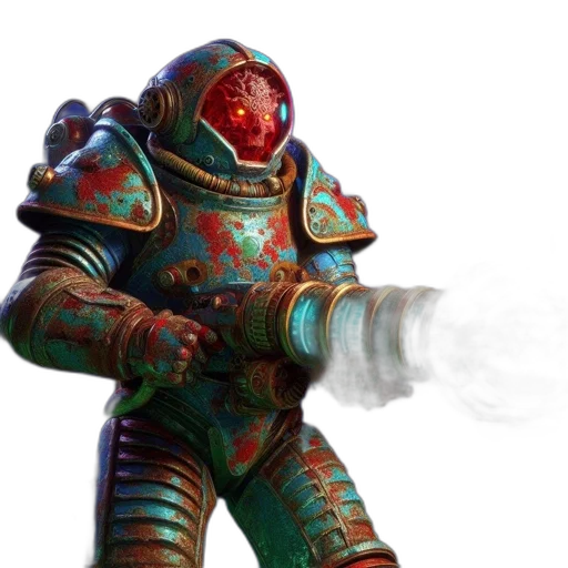 robot, staff, weapon, sword, concept art, 3d render, fantasy art, outer space transparent PNG cut-out