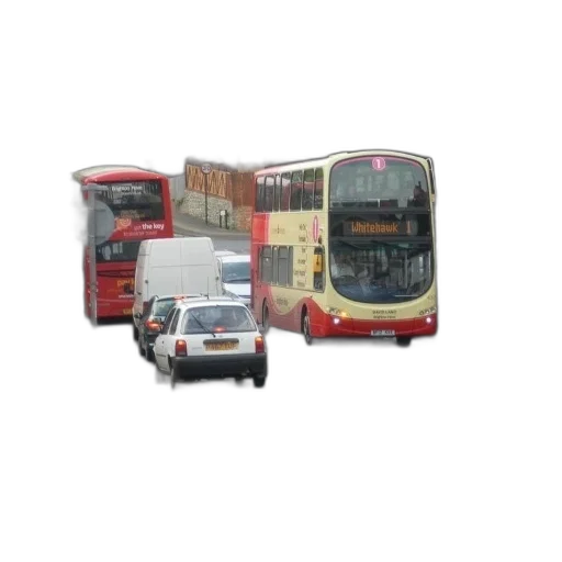 3d render, photorealistic, concept art, pixel art, city street, busy, street, red transparent PNG cut-out