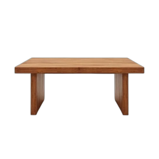 furniture, 3d render, photorealistic, wooden, table, smooth, polished, surface transparent PNG cut-out
