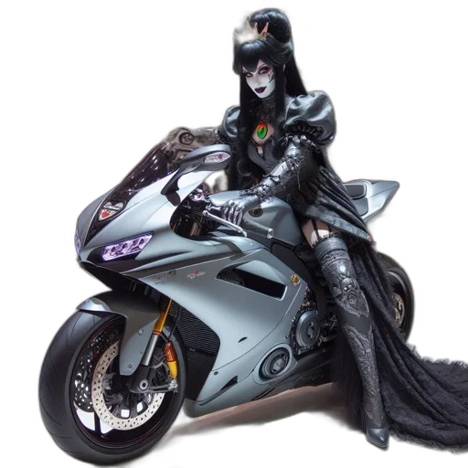 cyberpunk, concept art, 3d render, photorealistic, bustling, trade, show, rider transparent PNG cut-out