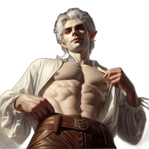 jacket, concept art, fantasy art, photorealistic, comic book art, man, distinctive, features transparent PNG cut-out