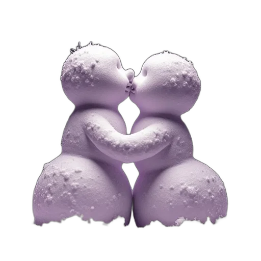 jewelry, 3d render, concept art, photorealistic, pixel art, snowman, head, torso transparent PNG cut-out