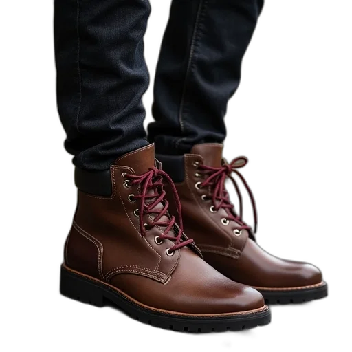 shoes, 3d render, photorealistic, dark transparent PNG cut-out