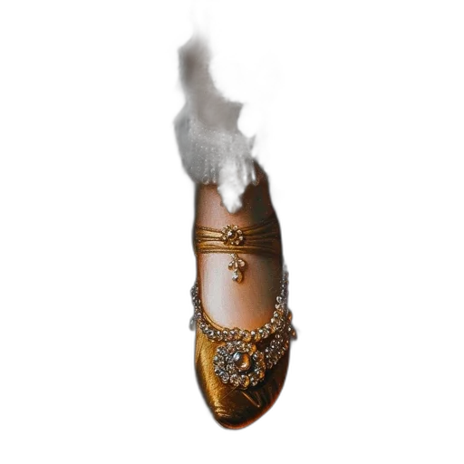 shoes, crown, jewelry, mask, photorealistic, 3d render, concept art, fantasy art transparent PNG cut-out