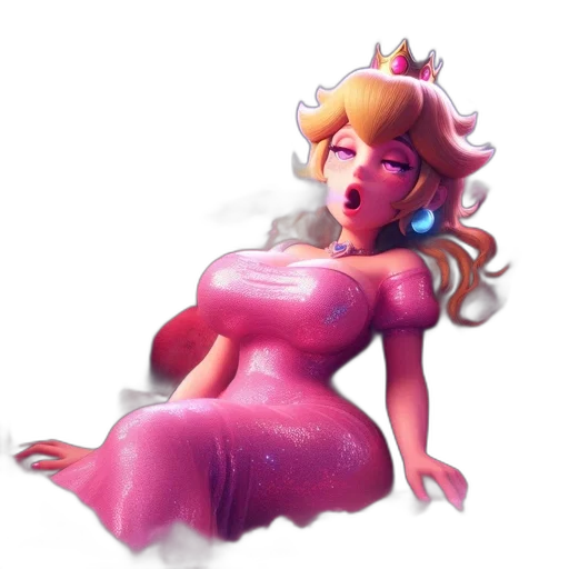 dress, crown, concept art, 3d render, fantasy art, pixel art, outer space, underwater transparent PNG cut-out