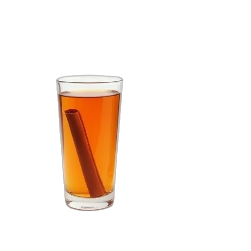 bottle, food, weapon, two, glasses, cinnamon, tea, white transparent PNG cut-out
