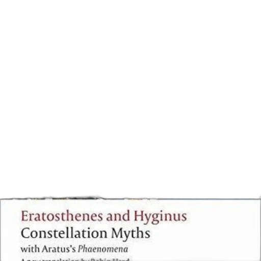 cover, eratosthenes, hyginus, constellation, myths, aratus, phaenomena, features transparent PNG cut-out