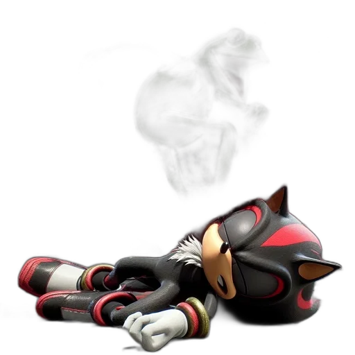 mask, robot, weapon, staff, concept art, 3d render, pixel art, fog transparent PNG cut-out