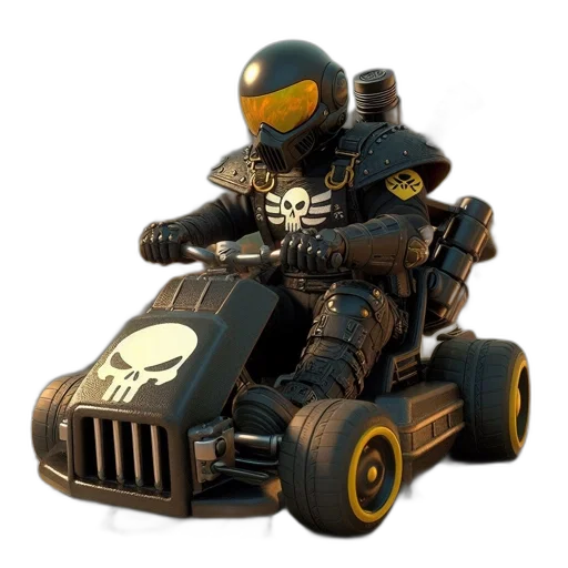 robot, weapon, car, concept art, 3d render, pixel art, cyberpunk, figure transparent PNG cut-out