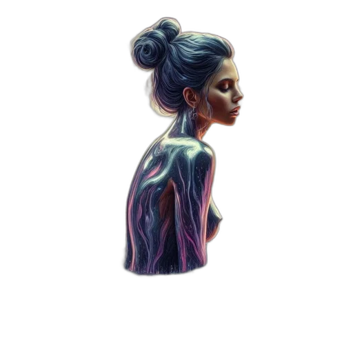 dress, jewelry, face, crown, concept art, fantasy art, pixel art, comic book art transparent PNG cut-out