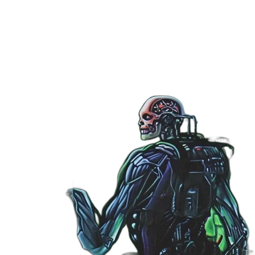 robot, creature, jacket, animal, cyberpunk, comic book art, concept art, pixel art transparent PNG cut-out