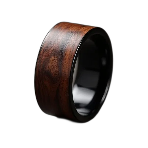 jewelry, furniture, 3d render, dark, classic, wooden, rings, men transparent PNG cut-out