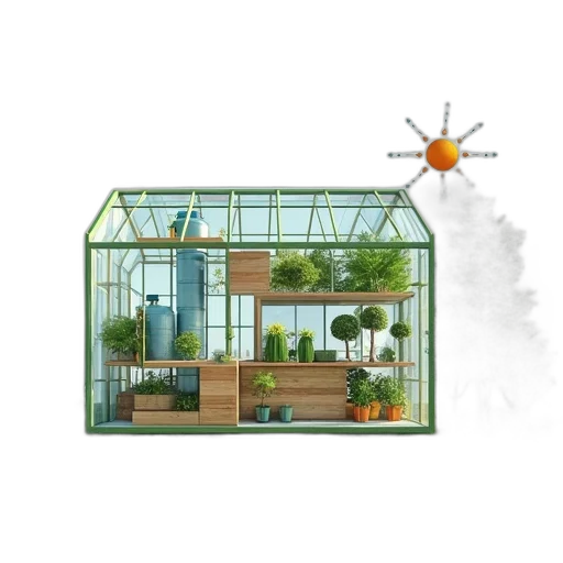 building, 3d render, concept art, photorealistic transparent PNG cut-out