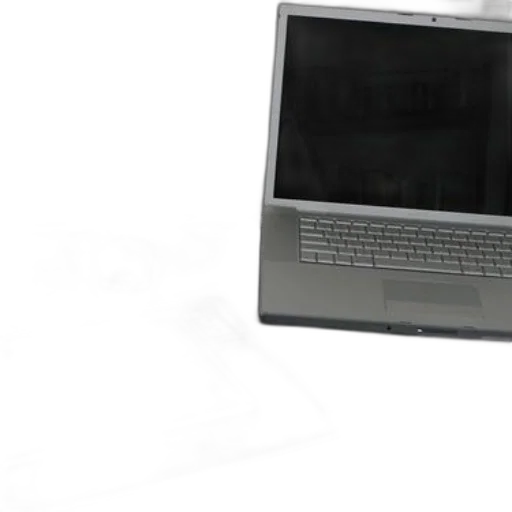 staff, weapon, robot, 3d render, photorealistic, sleek, laptop, sits transparent PNG cut-out