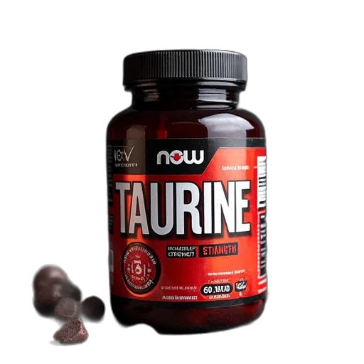 now, supplements, taurine, 1000 transparent PNG cut-out
