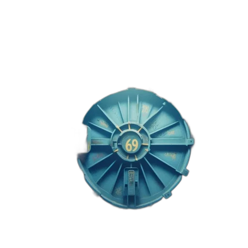 umbrella, jewelry, flower, crown, 3d render, photorealistic, blue, large transparent PNG cut-out
