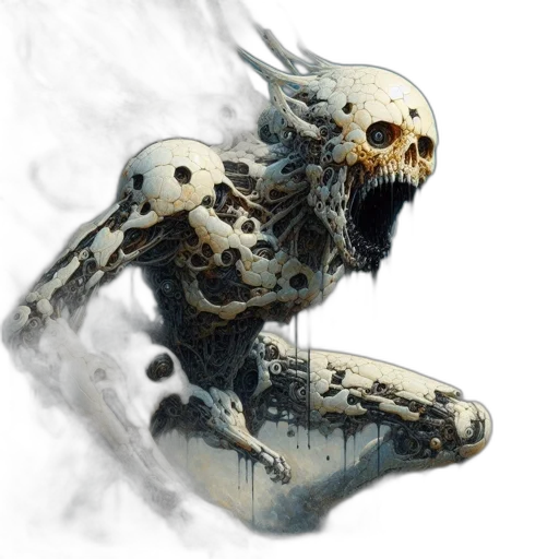 robot, creature, mask, face, concept art, fantasy art, comic book art, photorealistic transparent PNG cut-out