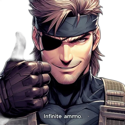 weapon, face, jacket, mask, comic book art, concept art, anime, cyberpunk transparent PNG cut-out