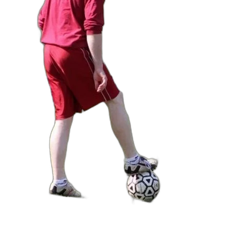 dress, staff, shoes, 3d render, photorealistic, person, red, shorts transparent PNG cut-out