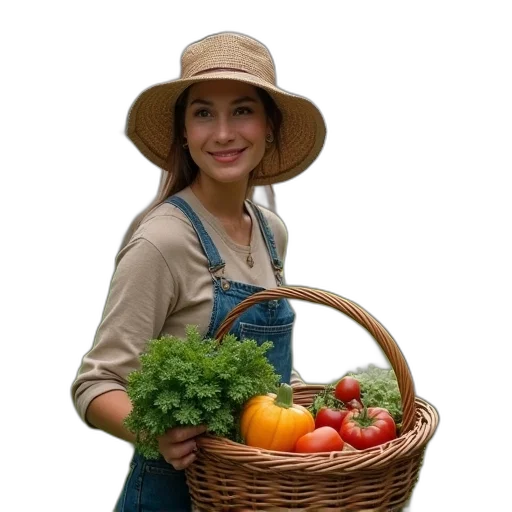 hat, food, staff, jewelry transparent PNG cut-out